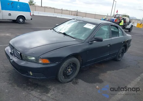 2002 Mitsubishi Galant Es/Ls z USA, uszkodzony, nr VIN 4A3AA46G32E114025